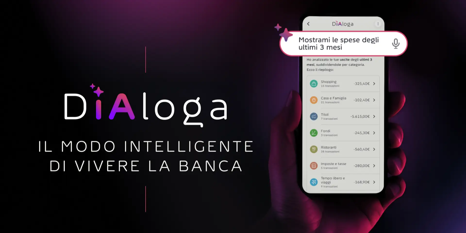 Rappresentazione visiva dell'articolo: Banca Widiba lancia DiAloga, il primo home banking "conversazionale" in Italia